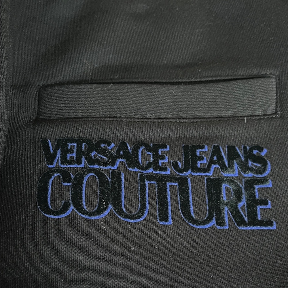 Versace Jeans Couture Black and Blue Logo Design